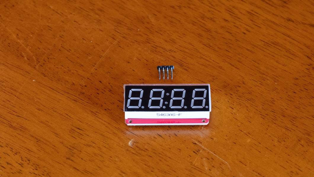 Clock Display Module 0.56” digits I2C driver
